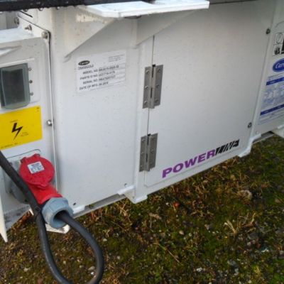 Container-Chassis mit Genset 3